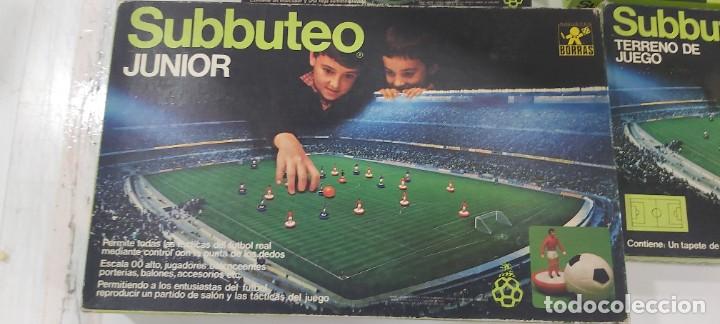 Juegos de mesa: LOTE DE JUEGO SUBBUTEO DE BORRAS - Foto 3