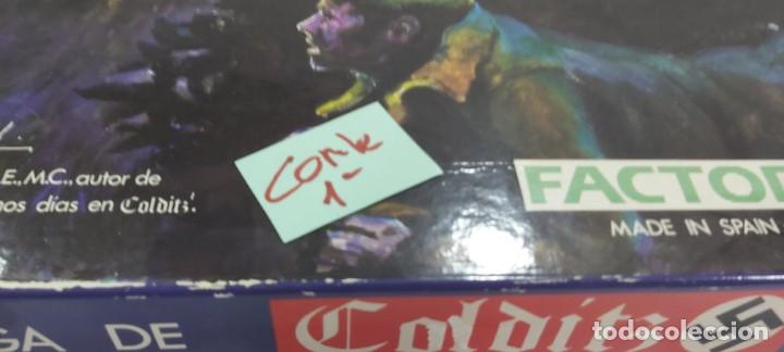 Juegos de mesa: ANTIGUO JUEGO DE FACTOR GAMES LA FUGA DE COLDIZ COMPLETO - Foto 12