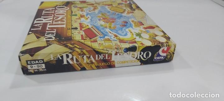 Juegos de mesa: ANTIGUO JUEGO LA RUTA DEL TESORO DE CEFA COMPLETO - Foto 3
