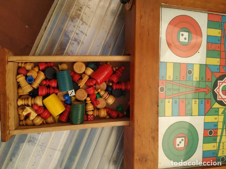 Juegos de mesa: Parch&iacute;s caja a&ntilde;os 50 - Foto 3