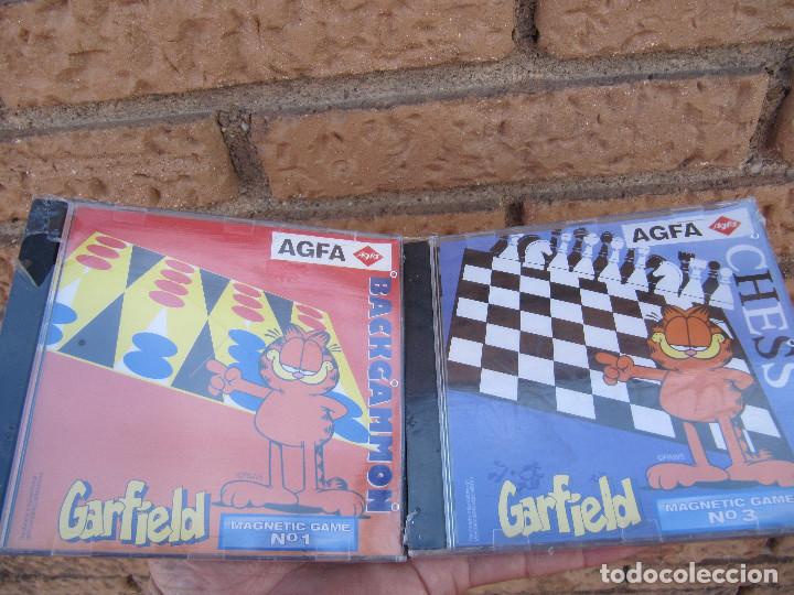 Juegos de mesa: 2 JUEGOS GARFIELD. MAGNETIC GAME - Foto 1