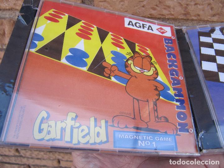 Juegos de mesa: 2 JUEGOS GARFIELD. MAGNETIC GAME - Foto 3