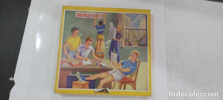 Juegos de mesa: ANTIGUO JUEGO DE IMPRENTA CADETE - Foto 1