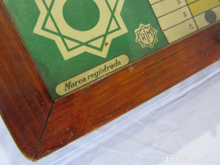 Juegos de mesa: Antiguo parchis de madera RIM - Foto 3
