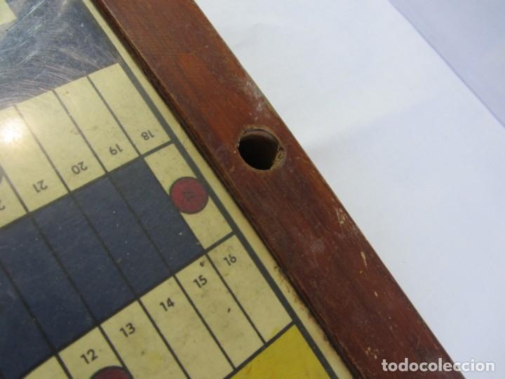 Juegos de mesa: Antiguo parchis de madera RIM - Foto 5