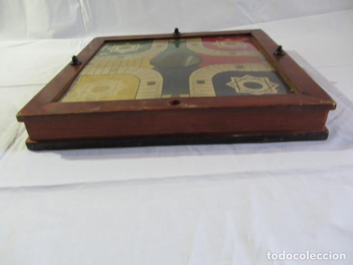 Juegos de mesa: Antiguo parchis de madera RIM - Foto 11