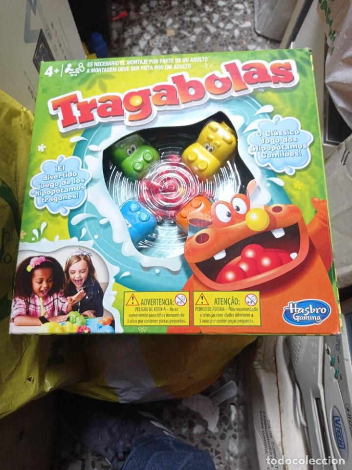 Juegos de mesa: TRAGABOLAS DE HASBRO HIPOPOTAMOS SIN USO - Foto 1