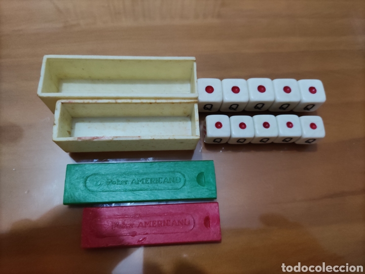 Juegos de mesa: Dados Poker Americano. - Foto 1