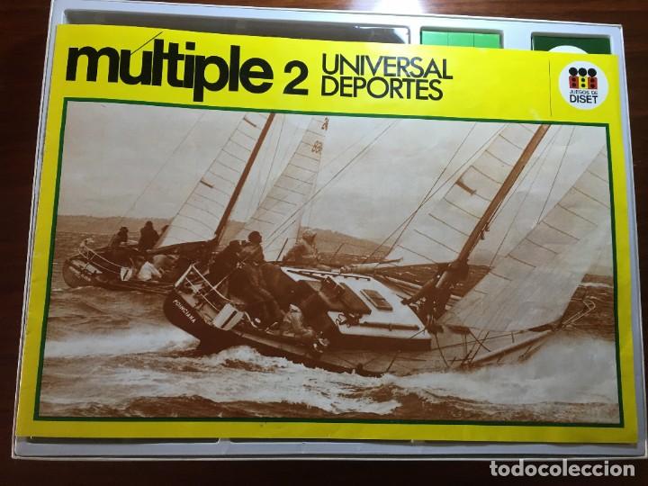Juegos de mesa: JUEGO MULTIPLE 2 UNIVERSAL DEPORTES DE DISET - Foto 4
