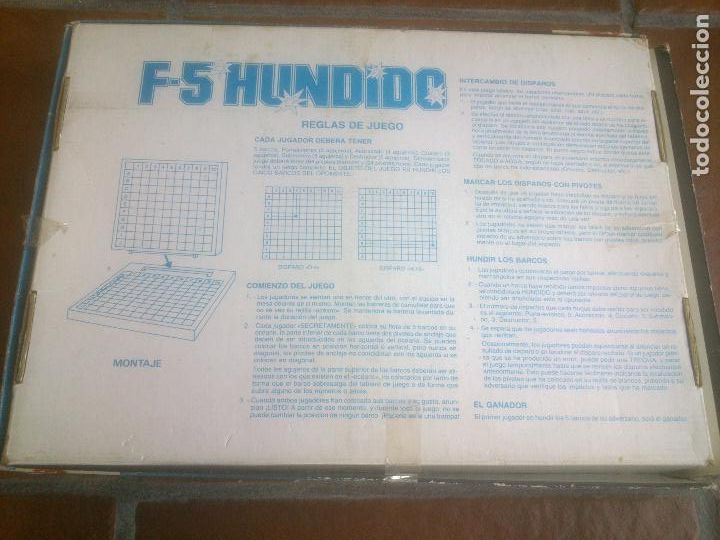 Juegos de mesa: F-5 Hundido de Cefa. Batalla de Barcos. - Foto 5