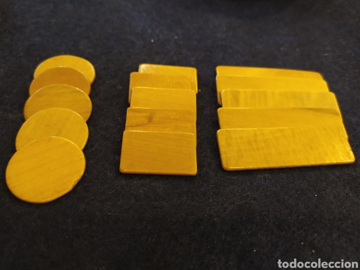 Juegos de mesa: Fichas de madera diversas formas. - Foto 1
