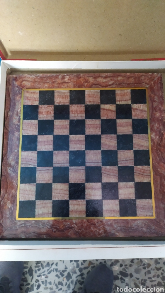 Juegos de mesa: Ajedrez Antiguo de Marmol - Foto 3