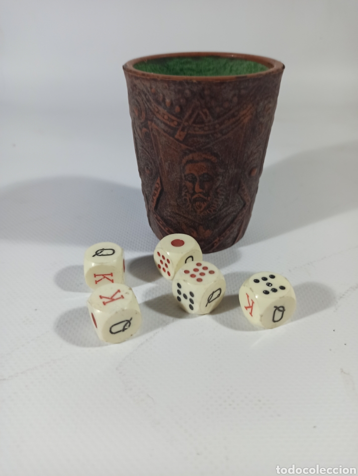Juegos de mesa: cubilete cervantes y dados juego de mesa - Foto 2