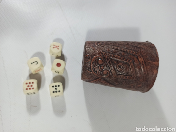 Juegos de mesa: cubilete cervantes y dados juego de mesa - Foto 3