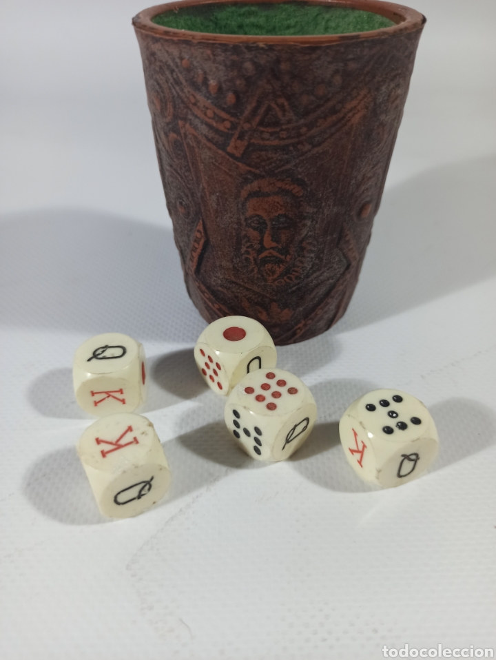 Juegos de mesa: cubilete cervantes y dados juego de mesa