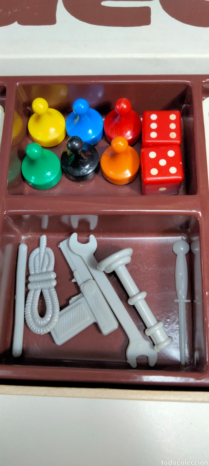 Juegos de mesa: Juego cluedo de borras,(versi&oacute;n 1974) - Foto 3