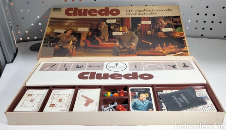 Juegos de mesa: Juego cluedo de borras,(versi&oacute;n 1974) - Foto 1