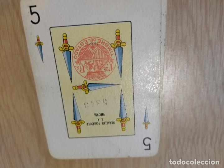 Juegos de mesa: Estuche con dos barajas antiguas - Foto 5
