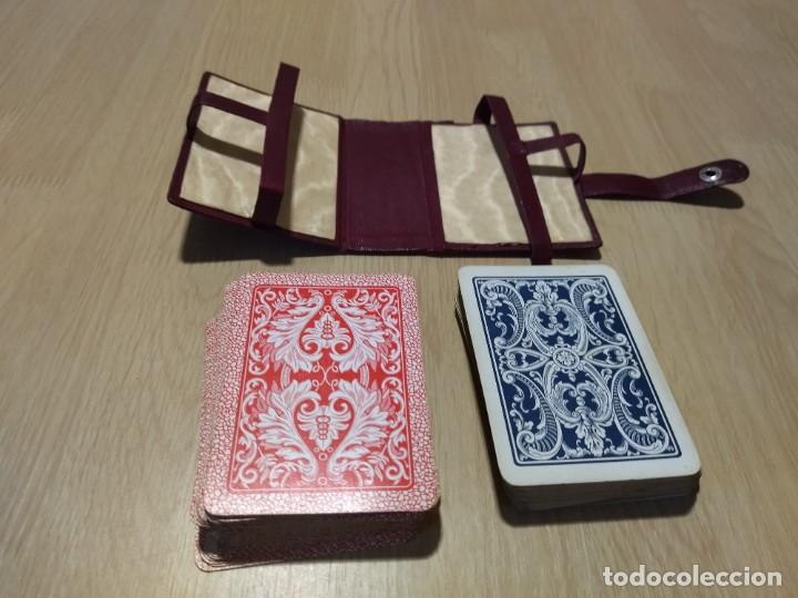 Juegos de mesa: Estuche con dos barajas antiguas - Foto 7