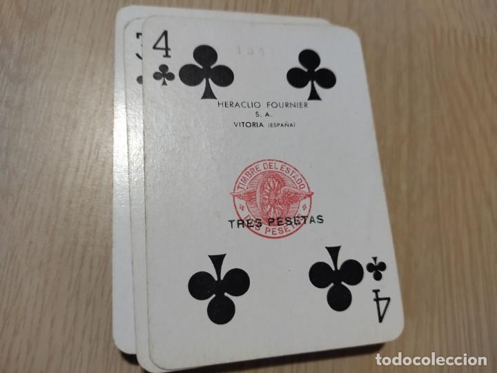 Juegos de mesa: Estuche con dos barajas antiguas - Foto 9