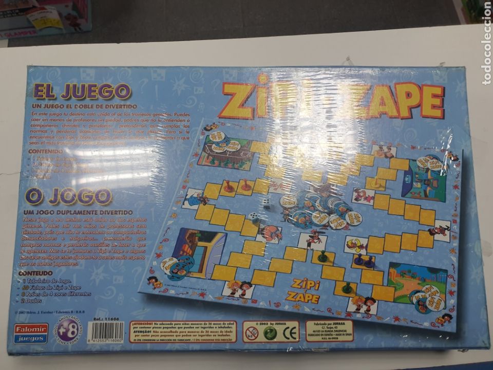 Juegos de mesa: JUEGO DE MESA ZIPI Y ZAPE a&ntilde;o 2003 - Foto 2