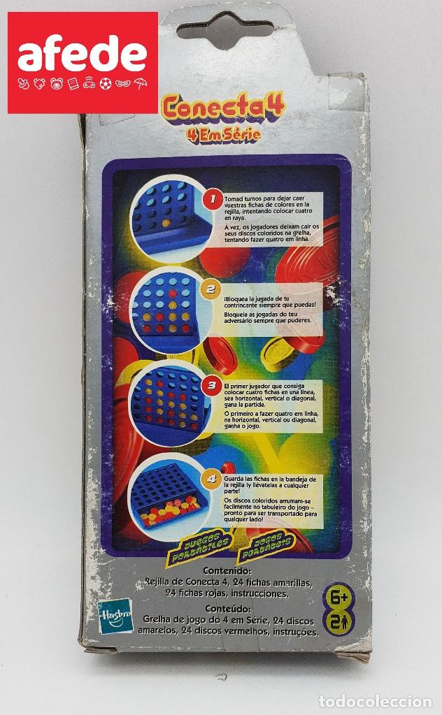 Juegos de mesa: CONECTA4 EN SU CAJA FABRICADO EN ESPA&Ntilde;A A&Ntilde;O 2001. HASBRO. - Foto 2