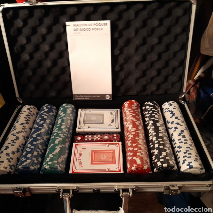Juegos de mesa: p&oacute;ker malet&iacute;n nuevo - Foto 1