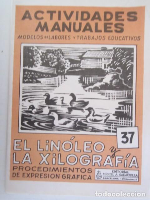 Juegos de mesa: CUADERNO DE ACTIVIDADES MANUALES EN LINOLEO - Foto 1