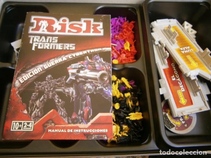 Juegos de mesa: ANTIGUO JUEGO RISK TRANSFORMERS - Foto 2