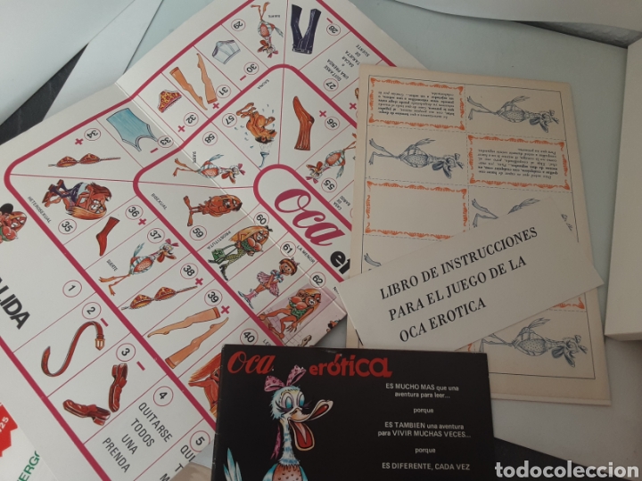 Juegos de mesa: Juego La oca erotica a&ntilde;o 1978 - Foto 2