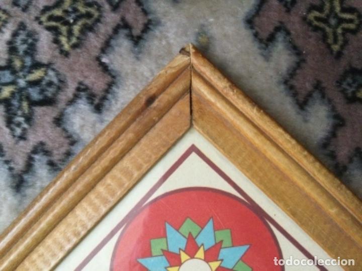 Juegos de mesa: ANTIGUO TABLERO PARCHIS Y OCA, CON CRISTAL - Foto 7