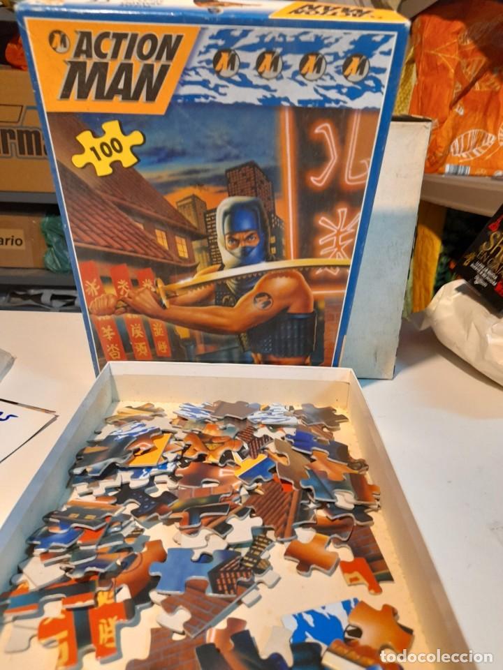 Juegos de mesa: ACTION MAN 100 ( PUZZLE DINOVA, COMPLETO ) - Foto 2