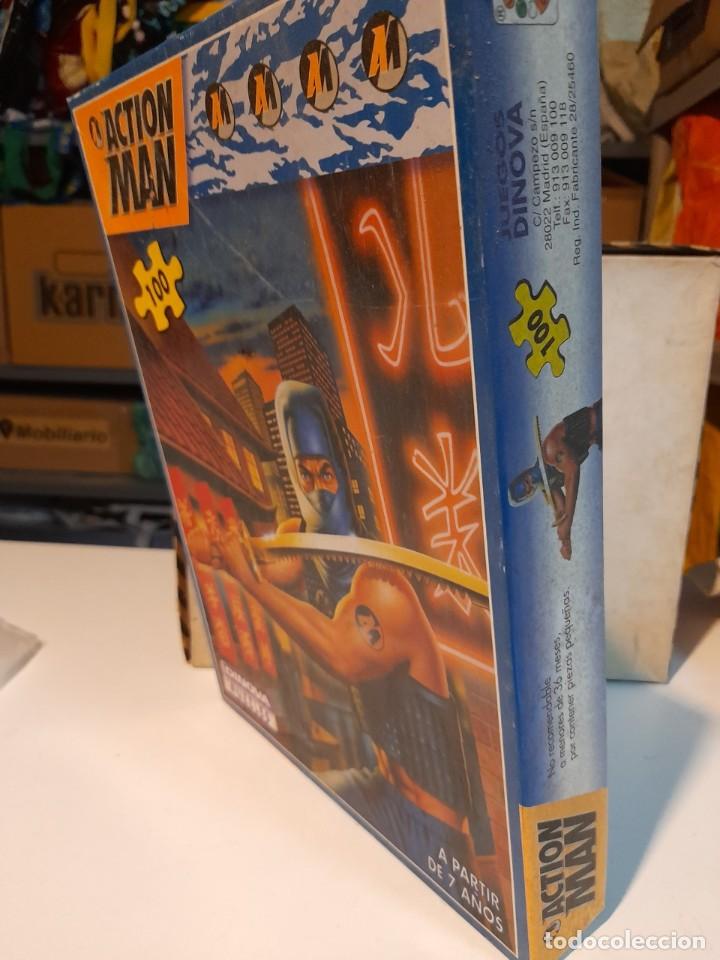 Juegos de mesa: ACTION MAN 100 ( PUZZLE DINOVA, COMPLETO ) - Foto 3