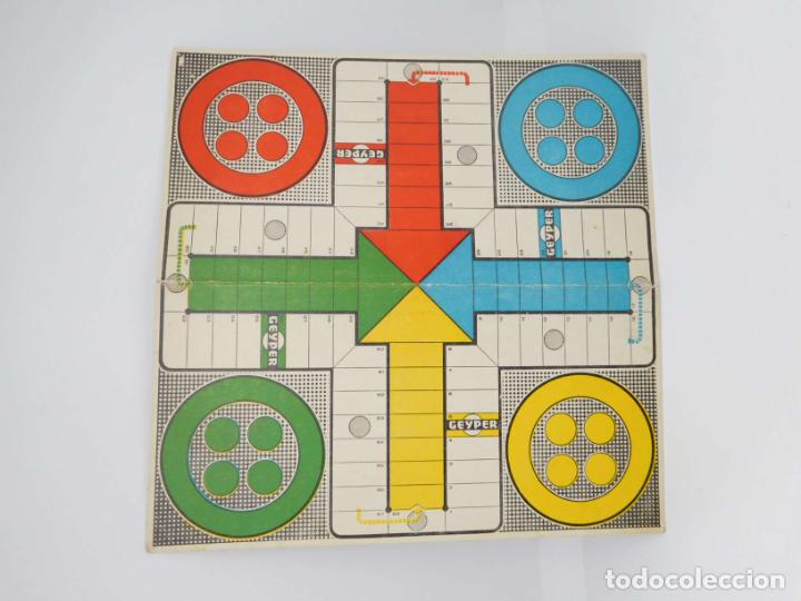 Juegos de mesa: TABLERO DE JUEGO DE LOS JUEGOS REUNIDOS GEYPER ANTIGUO