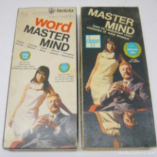 Juegos de mesa: LOTE 2 MASTER MIND ANTIGUOS - CLIPPER + WORD INVICTA 1972 Y 1975. Lote 285624028