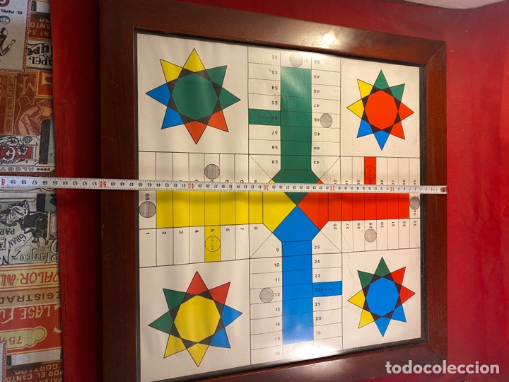 Juegos de mesa: Parchis enmarcado - Foto 3
