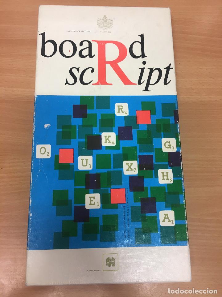 Juegos de mesa: BOARD SCRIPT BOARDSCRIPT JUEGO DE MESA IMPECABLE - Foto 1