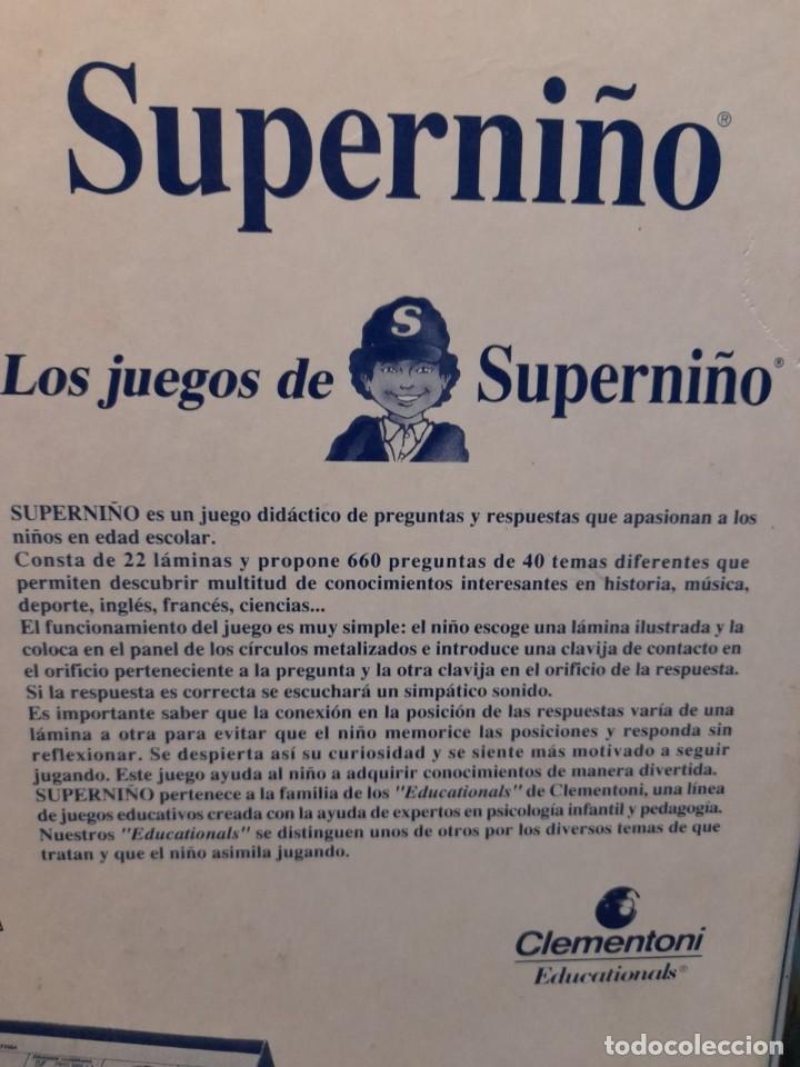 Juegos de mesa: SUPERNI&Ntilde;O ( JUEGO DE MESA COMPLETO ) - Foto 5