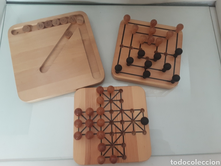 Juegos de mesa: Lote 3 juegos madera - Foto 1