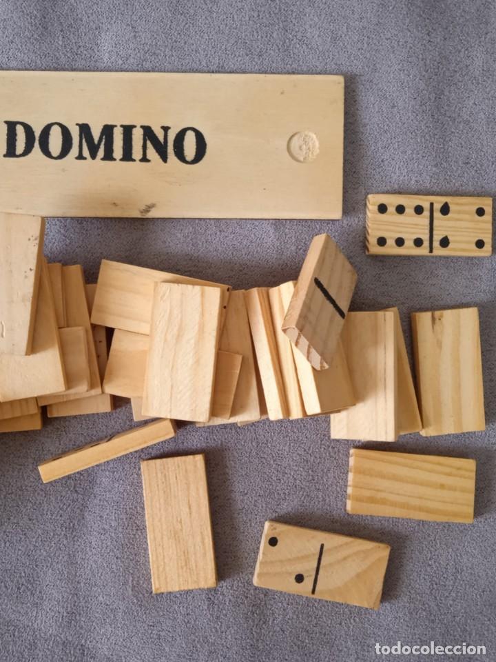 Juegos de mesa: Domin&oacute; de madera nuevo - Foto 2