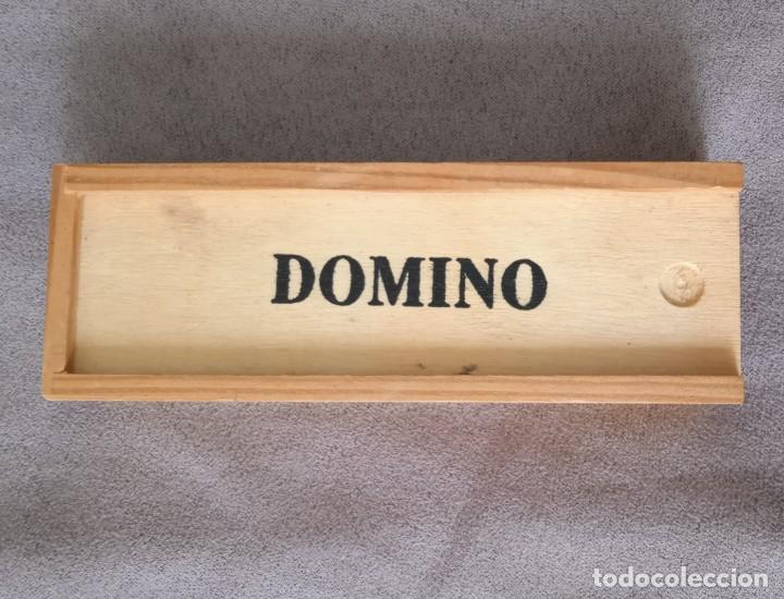 Juegos de mesa: Domin&oacute; de madera nuevo - Foto 4