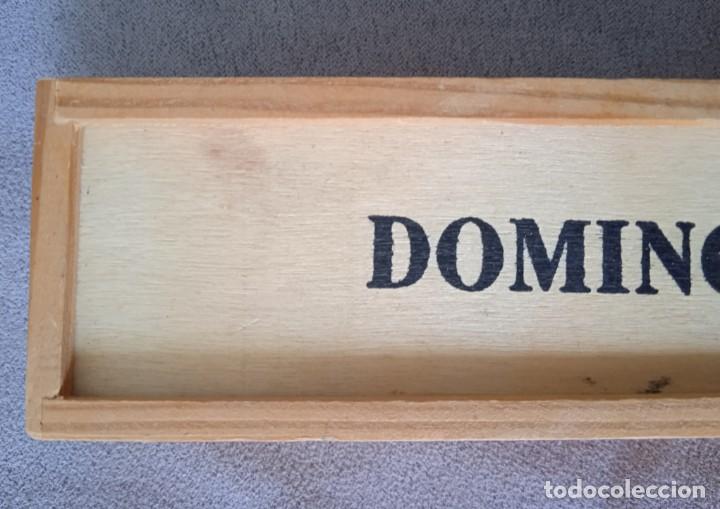 Juegos de mesa: Domin&oacute; de madera nuevo - Foto 5
