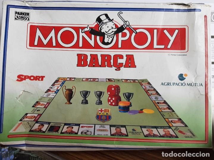 Juegos de mesa: Juegos de mesa. El monopoly del bar&ccedil;a. PARKER - Foto 1