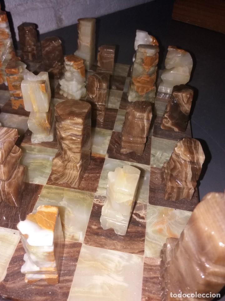 Juegos de mesa: JOYA DE AJEDREZ FABRICADO EN M&Aacute;RMOL O CUARZO - Foto 2
