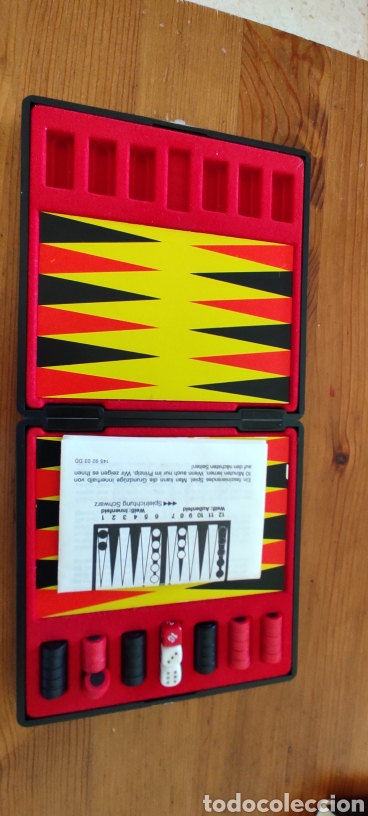 Juegos de mesa: Juego de viaje Backgammon - Foto 1