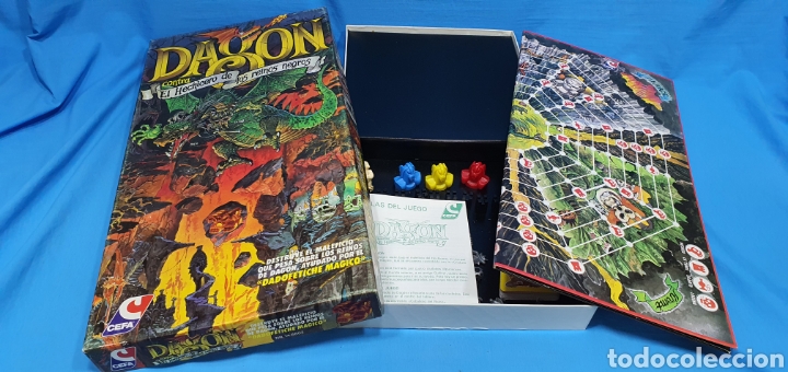 Juegos de mesa: JUEGO DAGON DE CEFA , COMPLETO - Foto 3