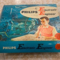 Juegos de mesa: CURIOSO JUEGO ANTIGUO PHILIPS ELECTRONIC ENGINEER 20 ALL TRANSISTOR. VER FOTOS. Lote 295849678