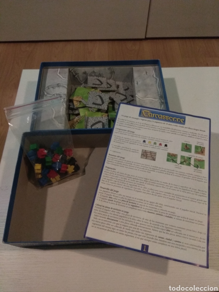 Juegos de mesa: Carcassonne. Juego del a&ntilde;o 2001. Devir. - Foto 5