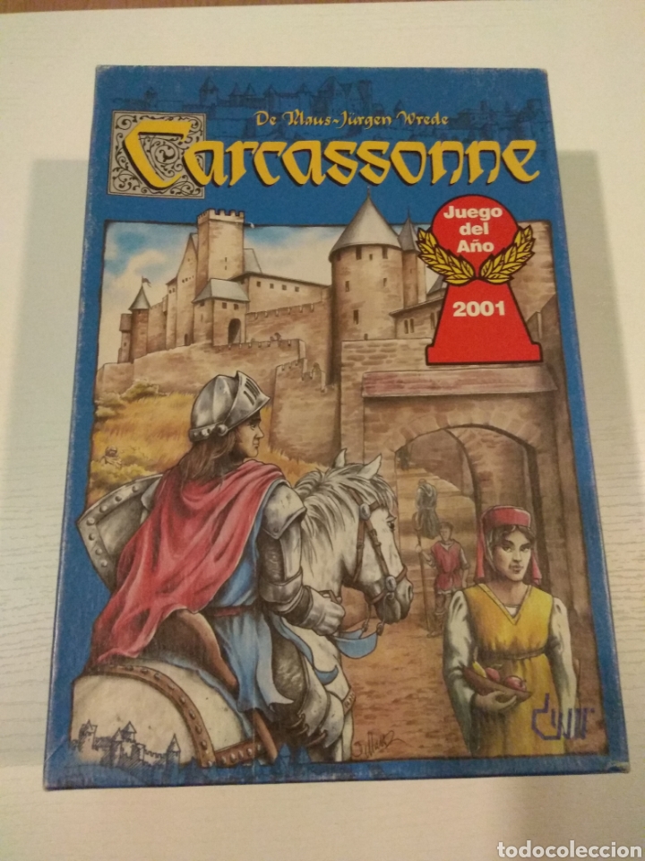 Juegos de mesa: Carcassonne. Juego del a&ntilde;o 2001. Devir. - Foto 1