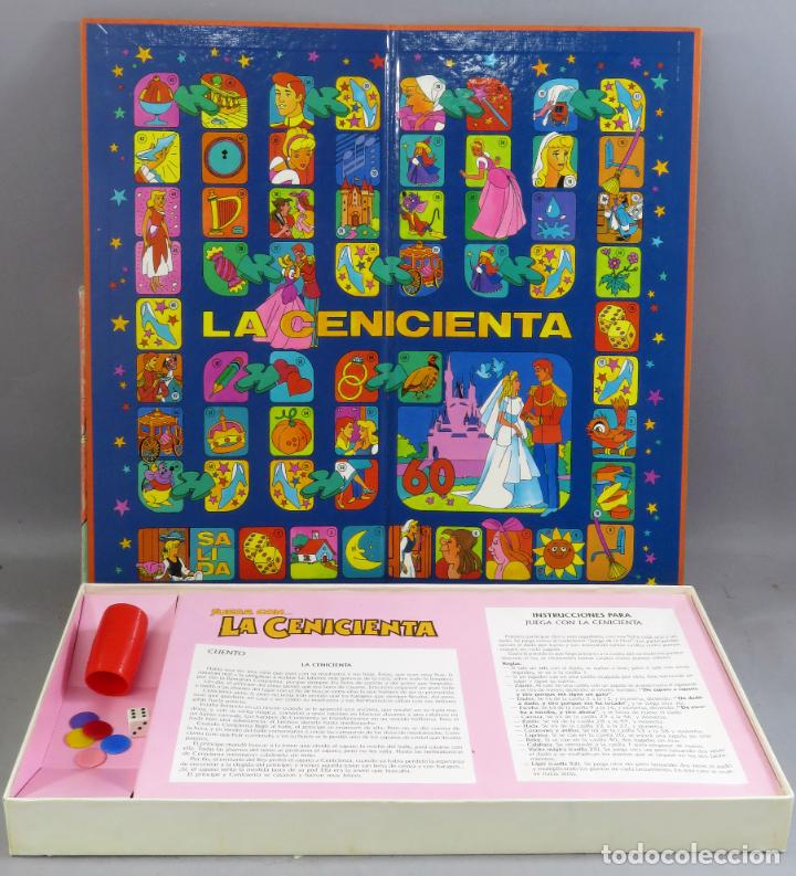 Juegos de mesa: La Cenicienta Dinova Juego de la oca de mesa completo - Foto 2